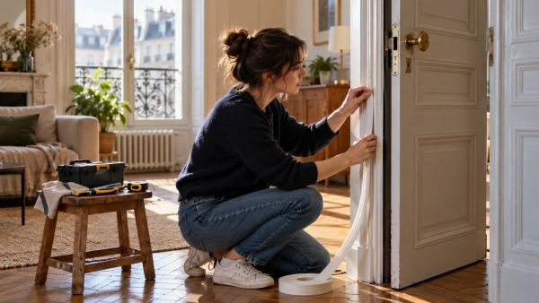 5 étapes clés pour l'installation d'un kit d'isolation de porte